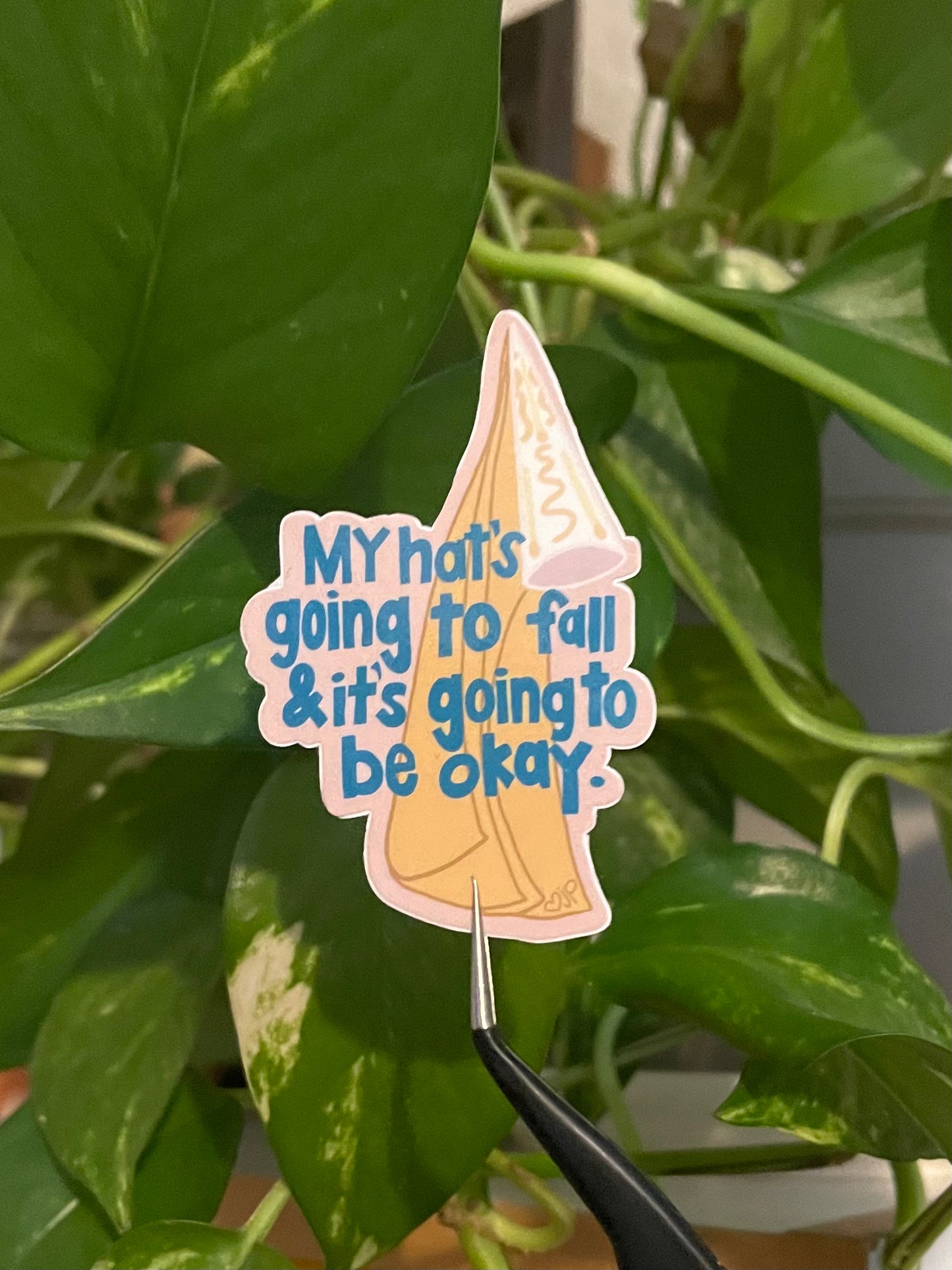 Vinyl Sticker-My Hat