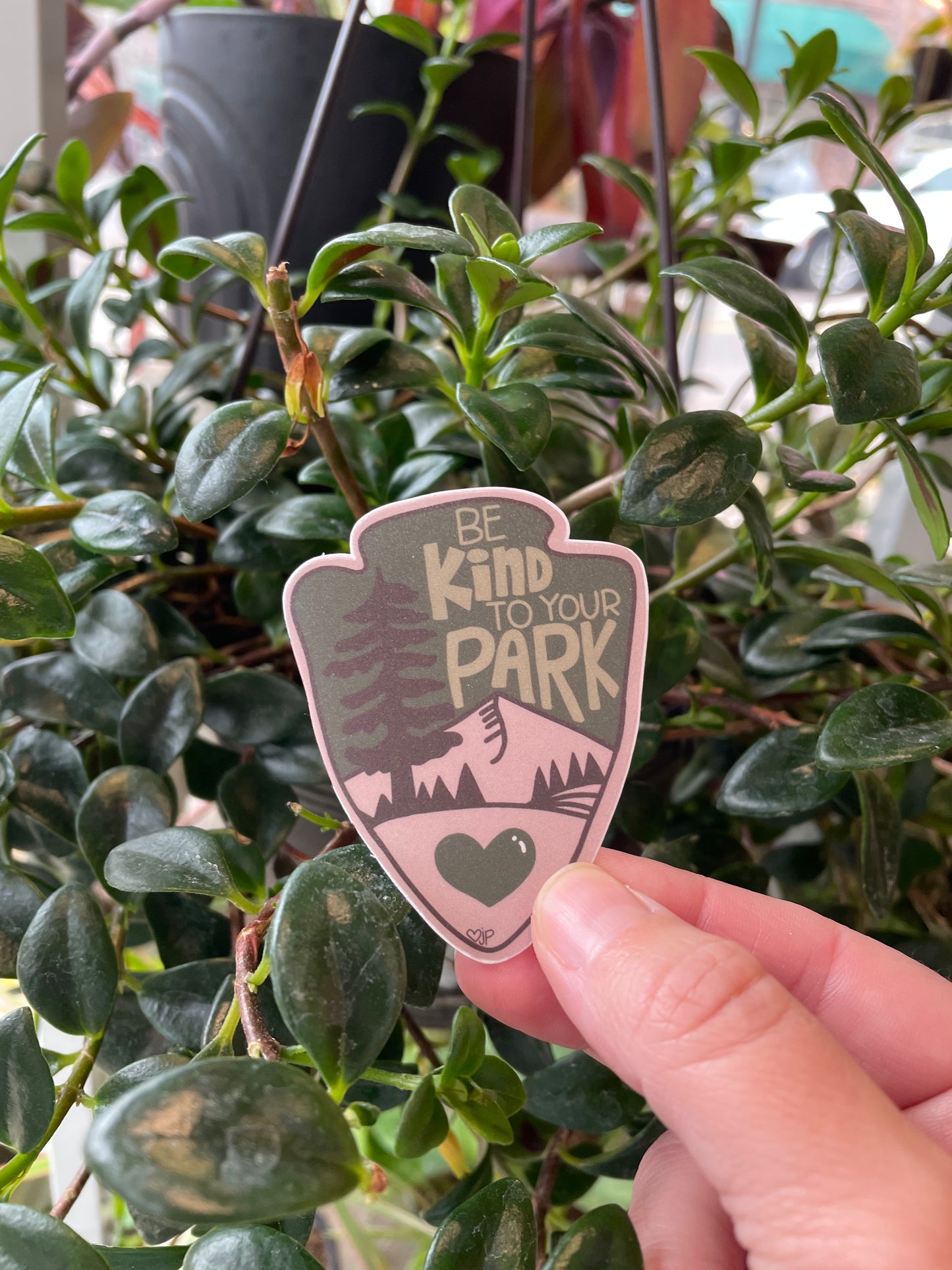 Vinyl Sticker - Be Kind To Your Park
