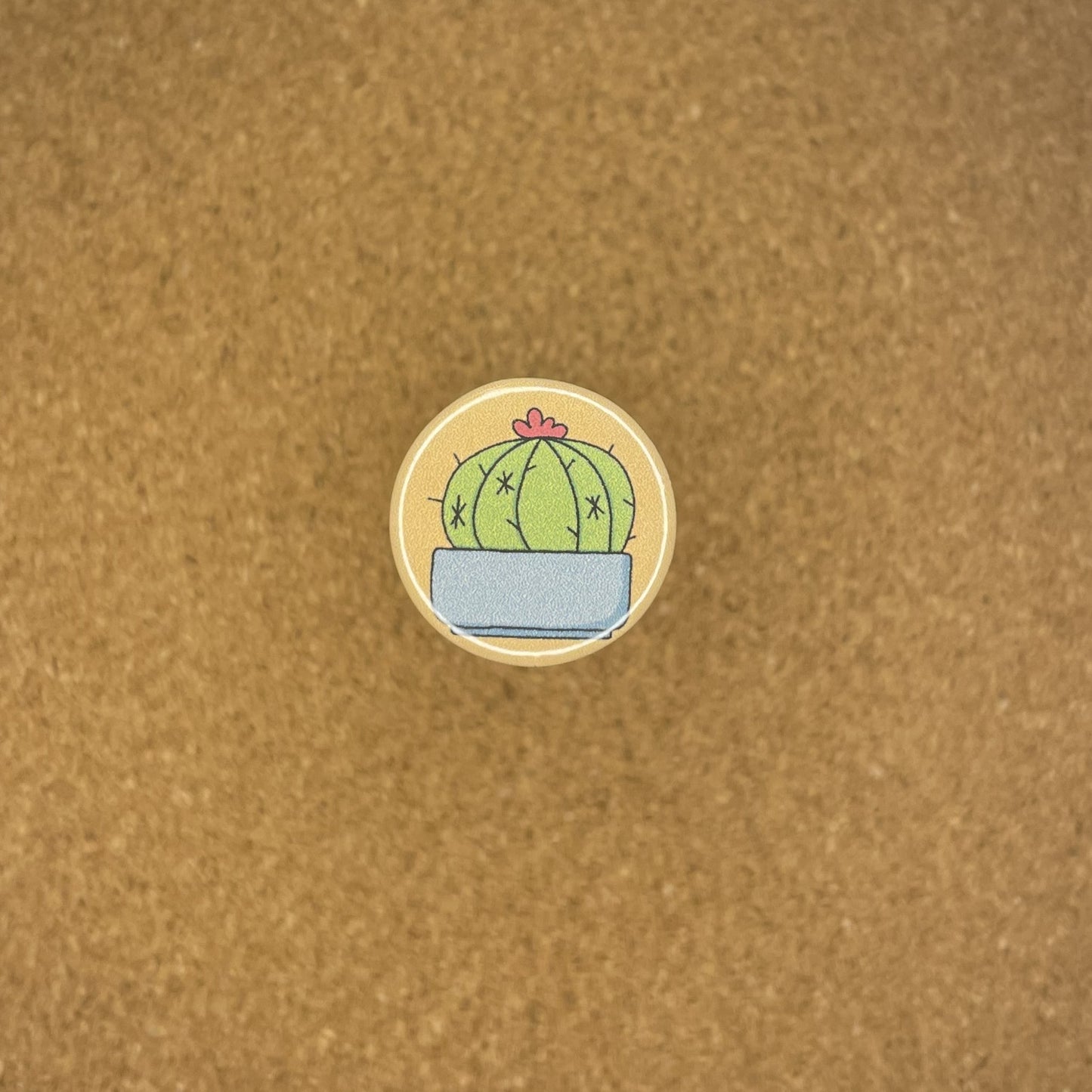 1" Pin Badge Stumpy The Cactus