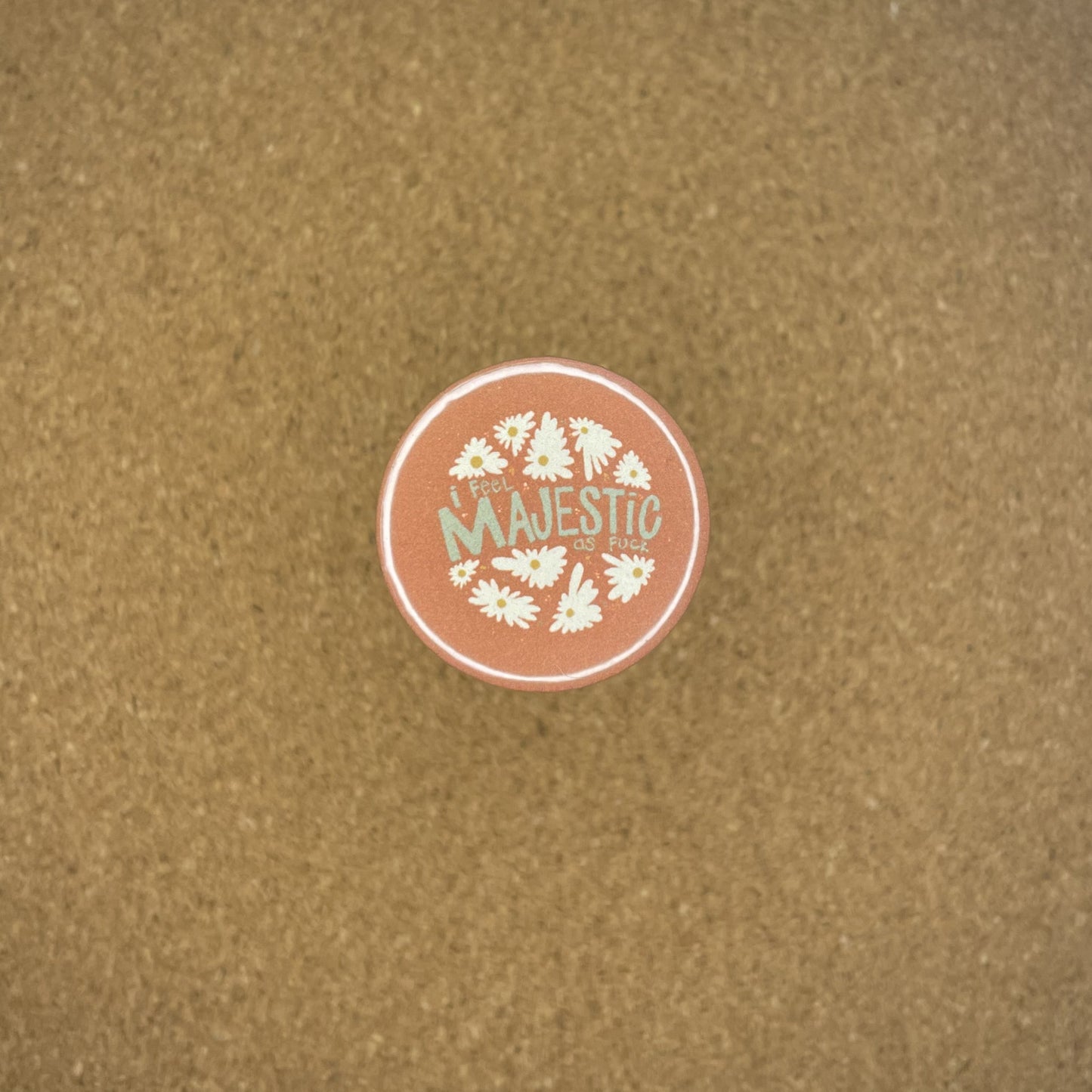 1.25 inch Pin Badge Majestic