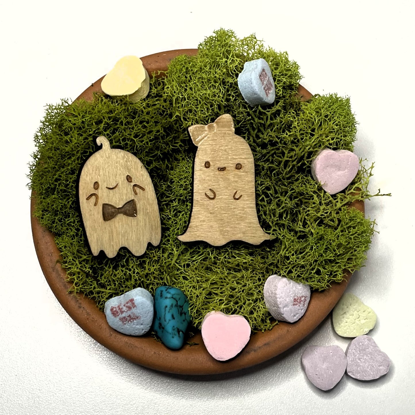 Wooden Pin- BFF(she&he)