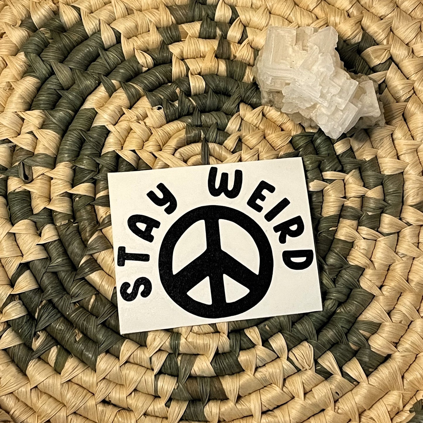 Vinyl Decal - Stay Weird