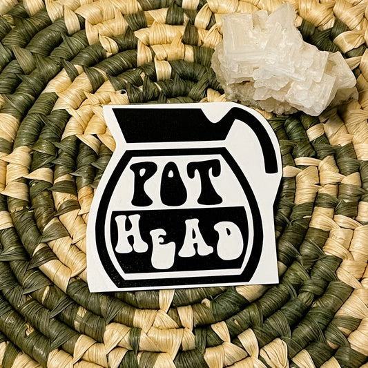 Vinyl Decal - Pot Head