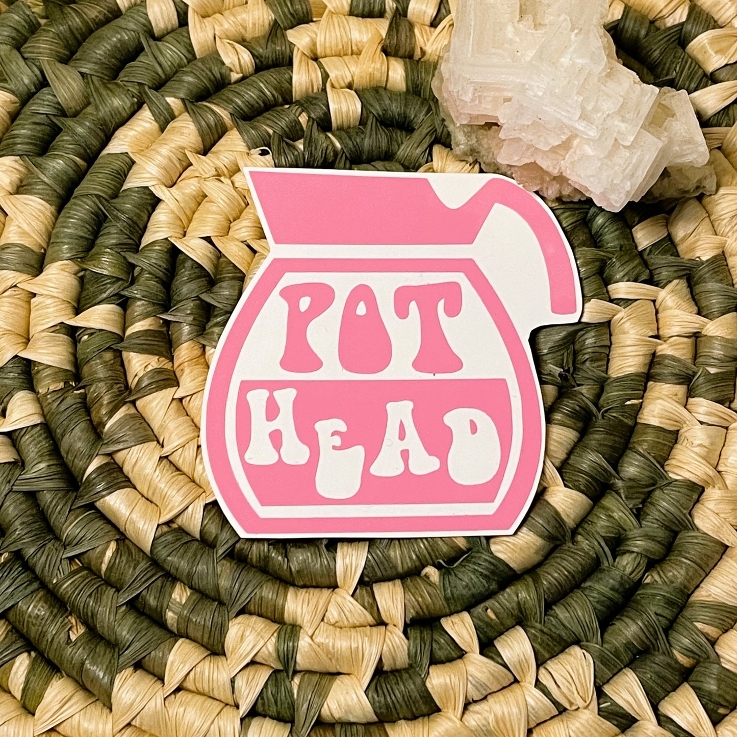 Vinyl Decal - Pot Head