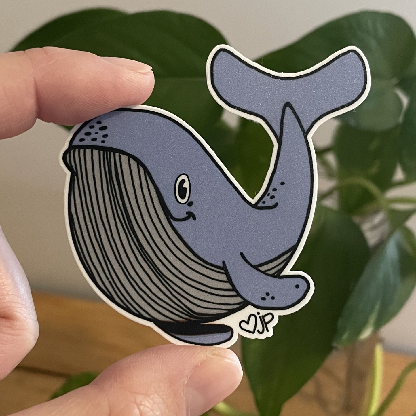Vinyl Sticker Whale Of A Time