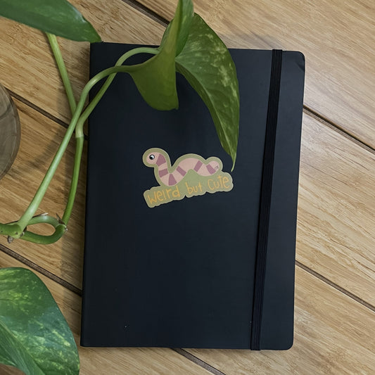 Vinyl Sticker-Weird but Cute