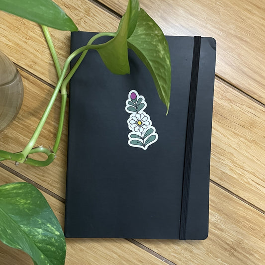 Vinyl Sticker-Scandinavian Flower