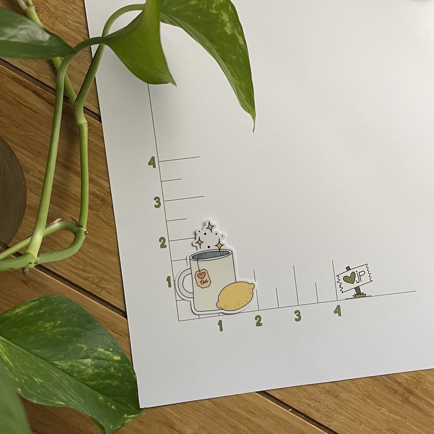 Vinyl Sticker-Tea Heals All