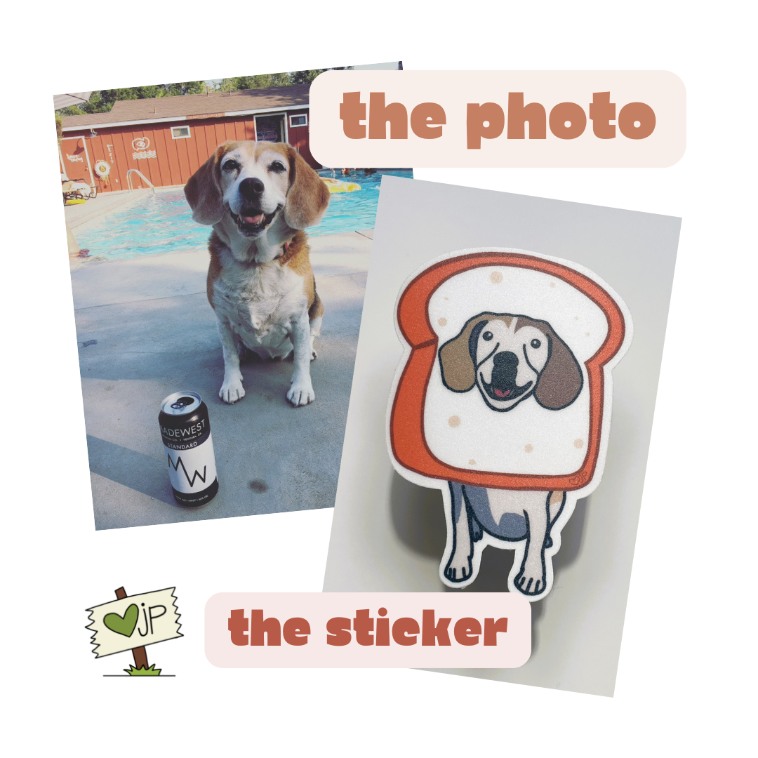 Hand Drawn Pet Doodle Stickers