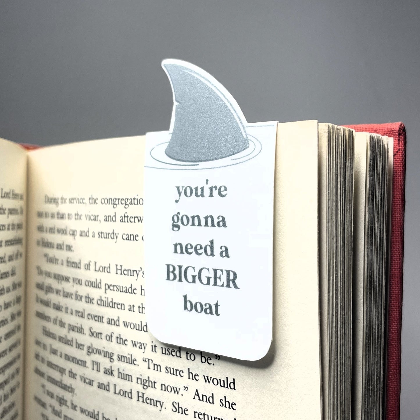 Magnetic Bookmark - Bigger Boat