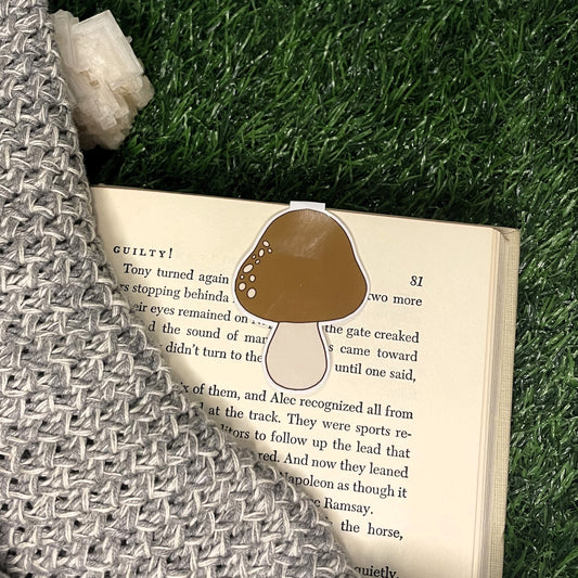 Magnetic Bookmark-70s Mushroom