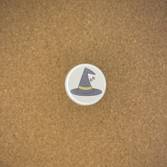 1" Pin Badge Witch's Hat