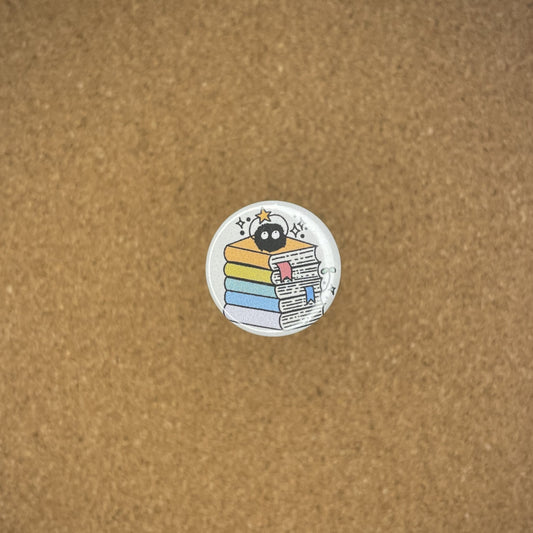 1" Pin Badge Soot Sprite Books