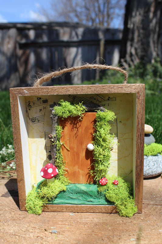 Fairy Door Shadow Box