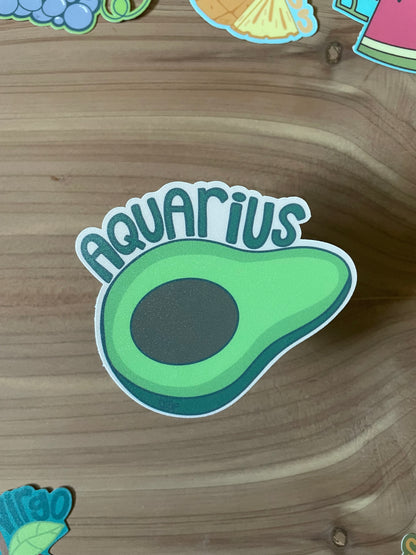 Vinyl Sticker Zodiac  Fruit