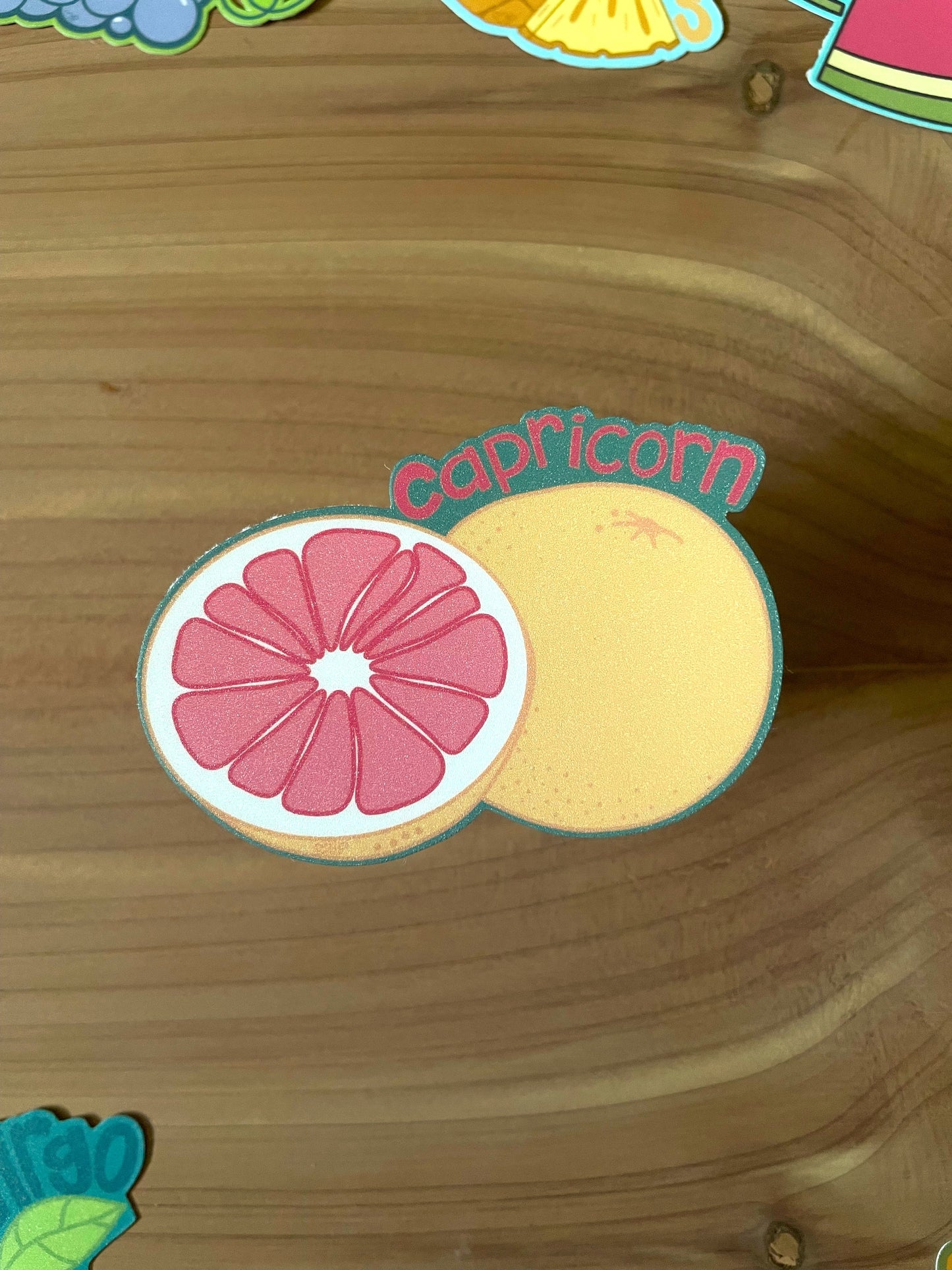 Vinyl Sticker Zodiac  Fruit