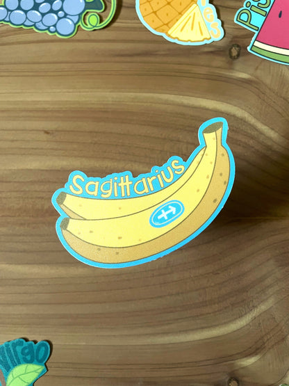 Vinyl Sticker Zodiac  Fruit