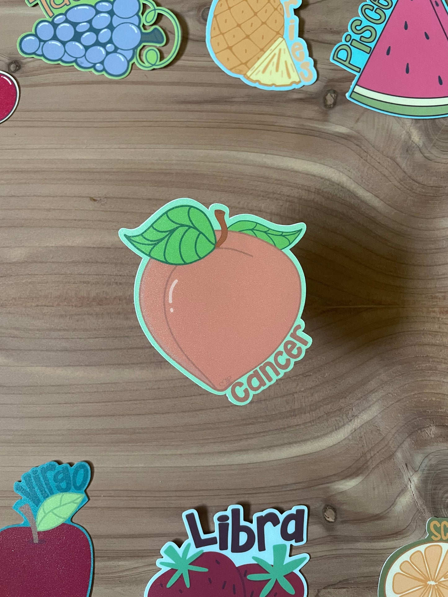Vinyl Sticker Zodiac  Fruit