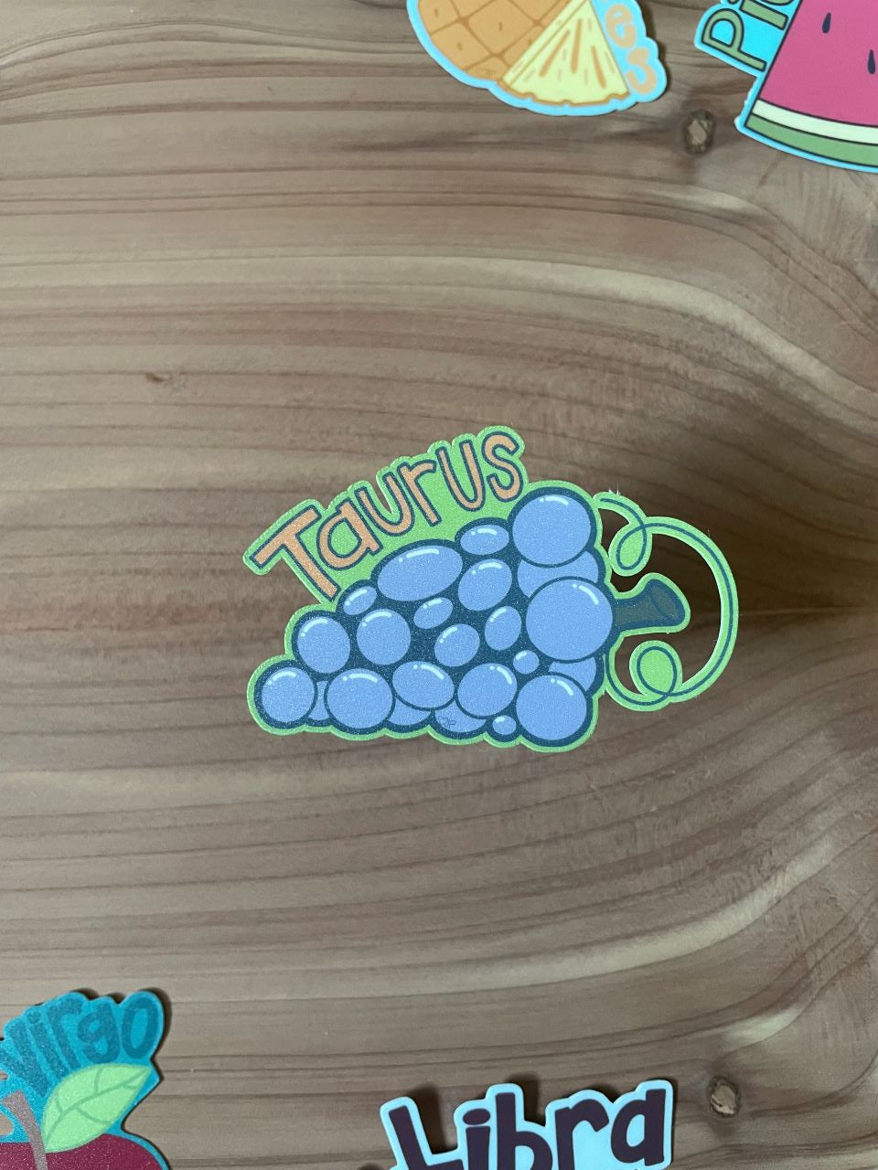 Vinyl Sticker Zodiac  Fruit
