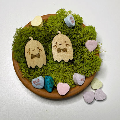 Wooden Pin- BFF (he&he)