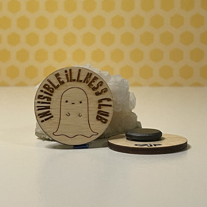 Wooden Magnet - Invisible Illness Club