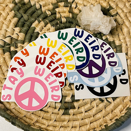 Vinyl Decal - Stay Weird
