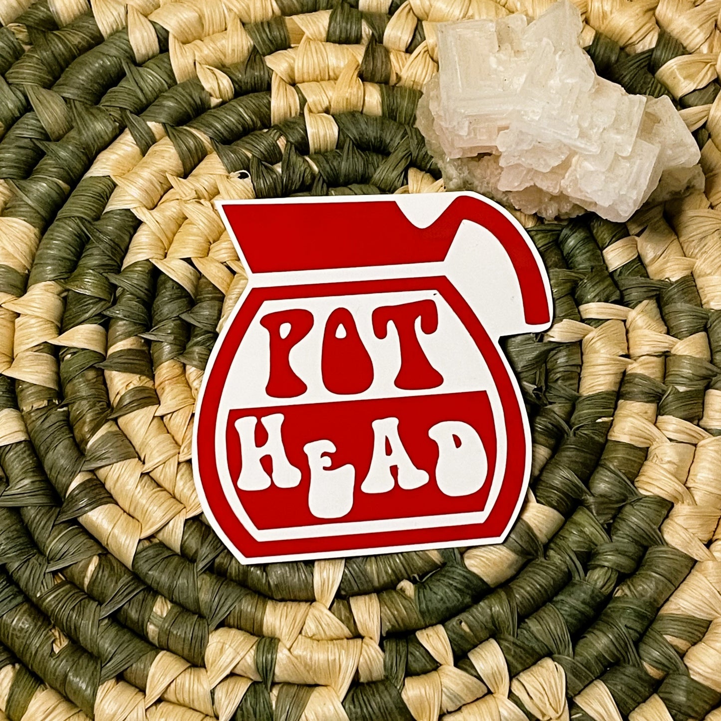 Vinyl Decal - Pot Head