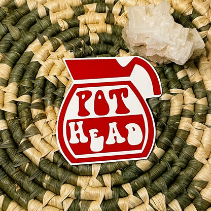 Vinyl Decal - Pot Head