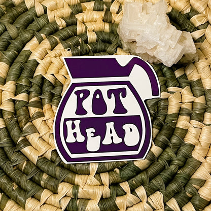 Vinyl Decal - Pot Head