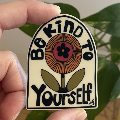 Vinyl Sticker-Be Kind To Yourself