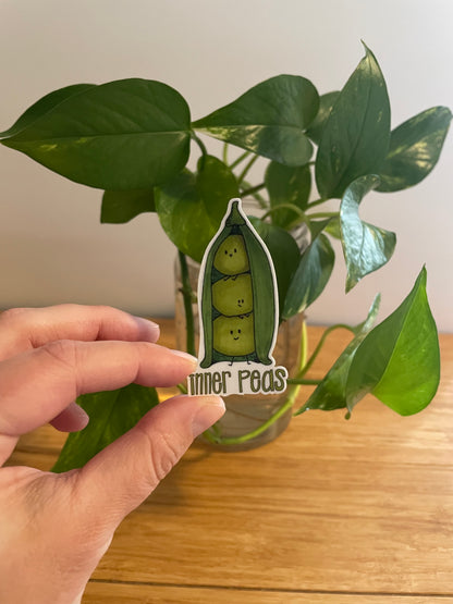 Vinyl Sticker-Inner Peas