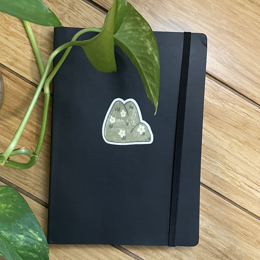 Vinyl Sticker Crayon Hills