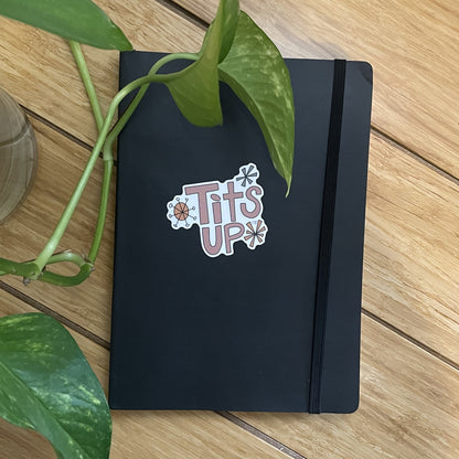 Vinyl Sticker-Tits Up