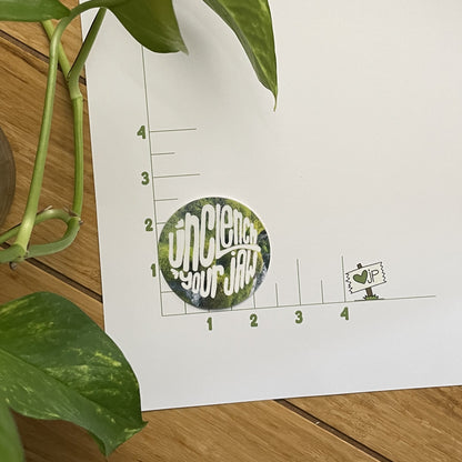 Vinyl Sticker- Unclench Your Jaw