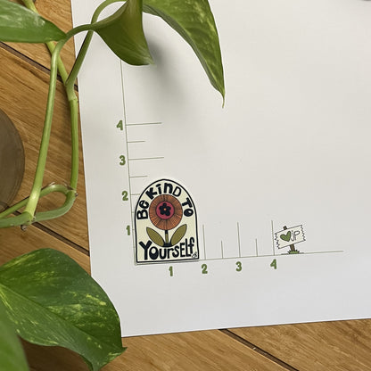 Vinyl Sticker-Be Kind To Yourself