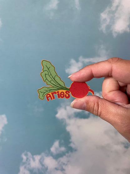 Vinyl Sticker Zodiac  Veggies