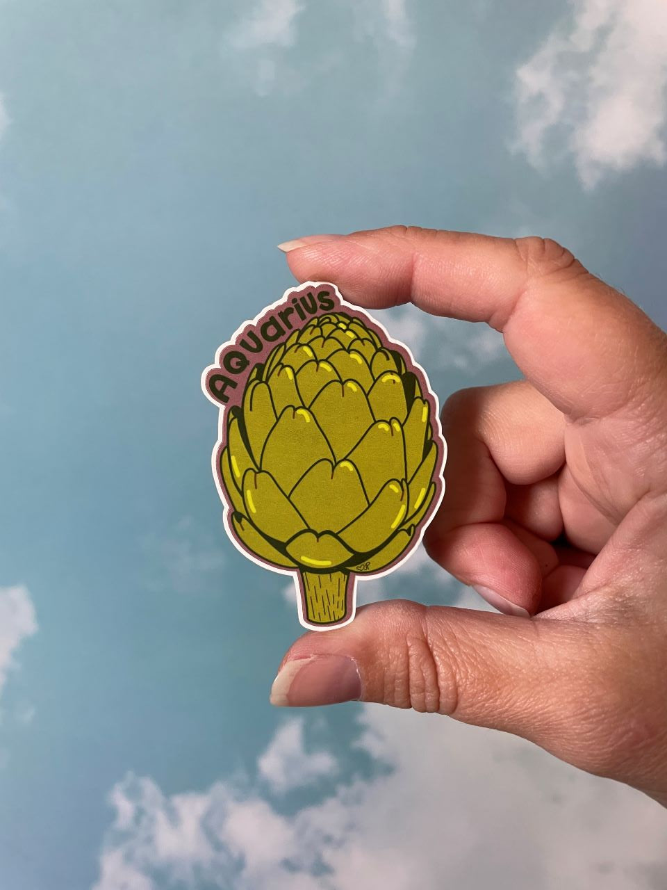 Vinyl Sticker Zodiac  Veggies