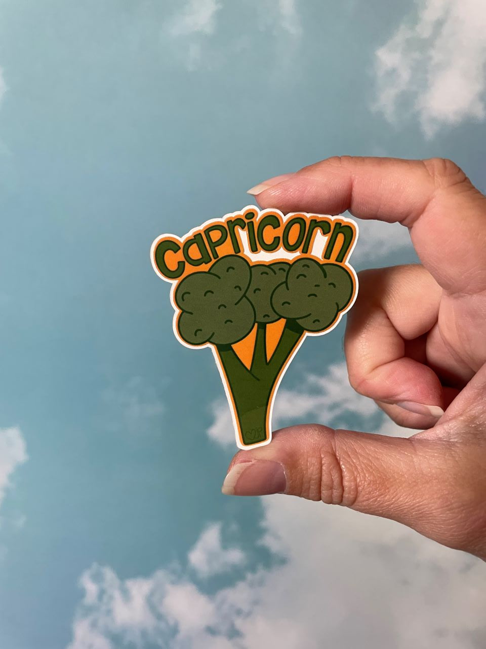 Vinyl Sticker Zodiac  Veggies