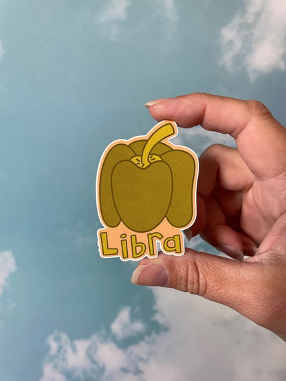 Vinyl Sticker Zodiac  Veggies