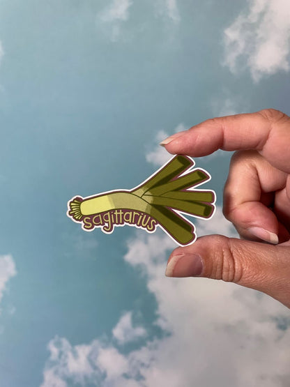 Vinyl Sticker Zodiac  Veggies