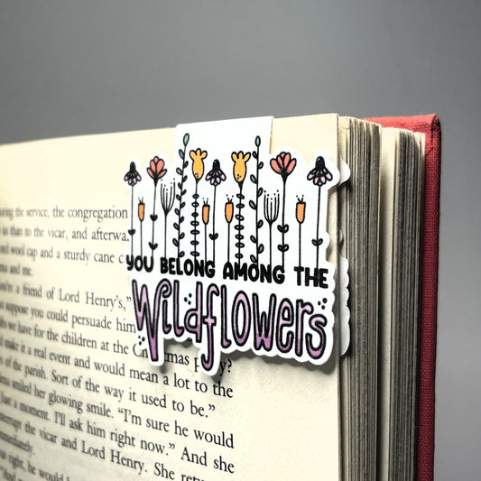 Magnetic Bookmark - Wildflower